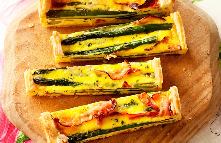 Asperge quiche